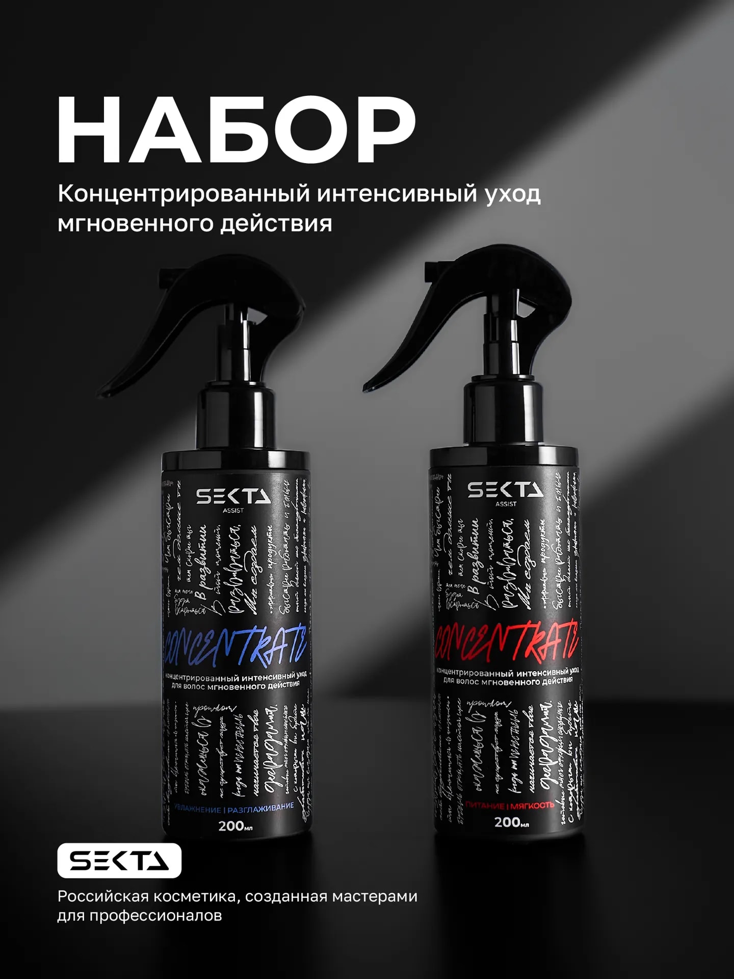Набор концентрат (синий+красный) 2*200 мл, фото 1 из 1